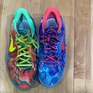 KOBE  Nike Kids Multicolor Sneakers - Red, Blue, Green